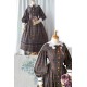 Surface Spell Poems Hidden In The Pleats Victorian Open Front One Piece(Limited Pre-Order/3 Colours/Full Payment Without Shipping)